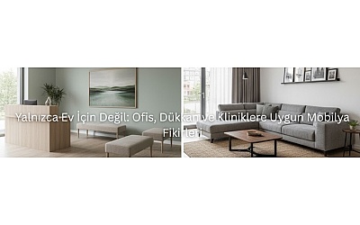 Yalnızca Ev İçin Değil: Ofis, Dükkan ve Kliniklere Uygun Mobilya Fikirleri